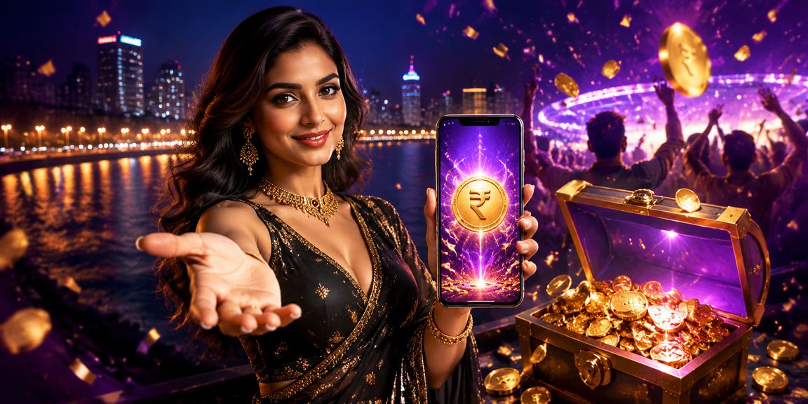 Mobile casino payment interface showing Indian rupees on smartphone screen